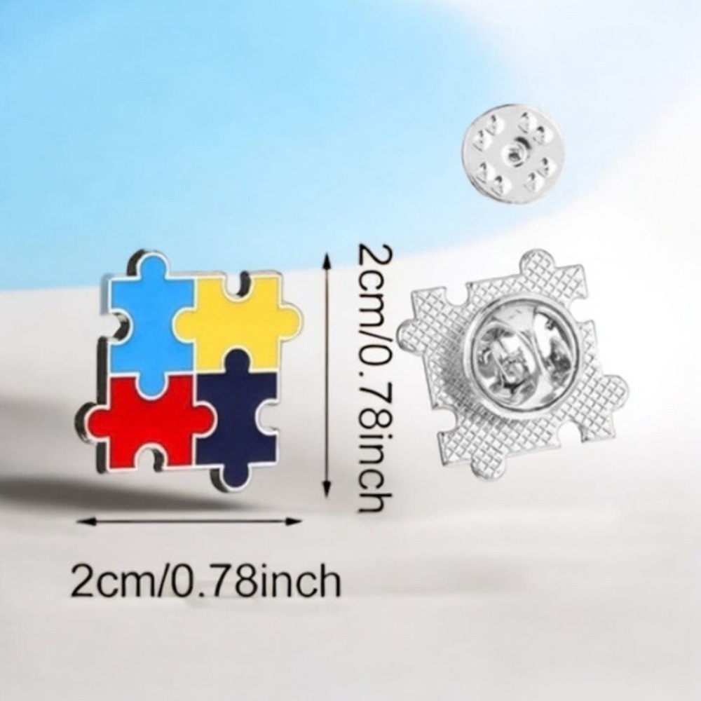 Autism Awareness Pin - Picture 2 of 3